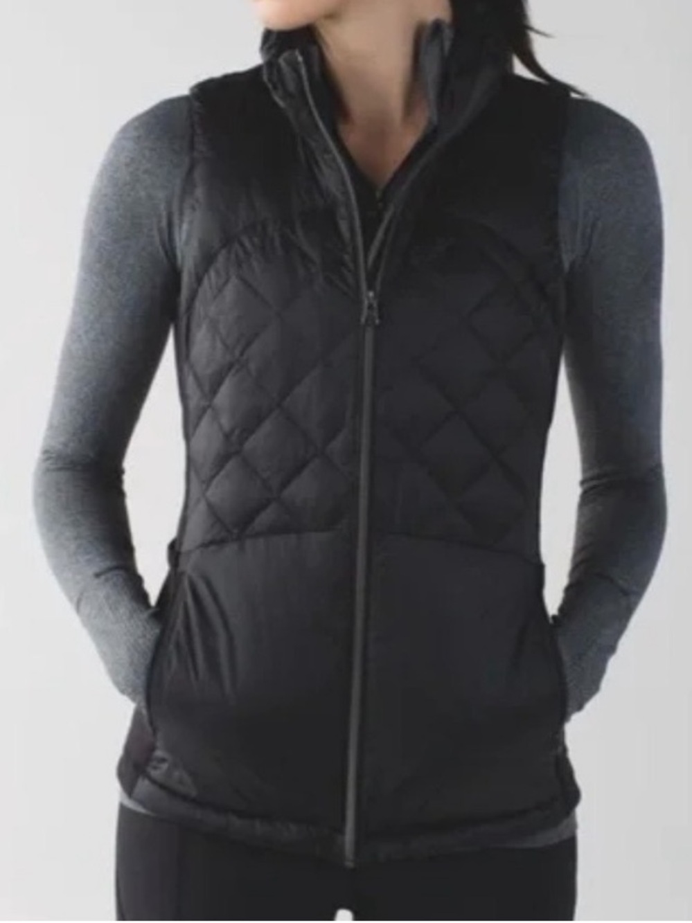 Lululemon Down For A Run Quilted Down Puffer Vest